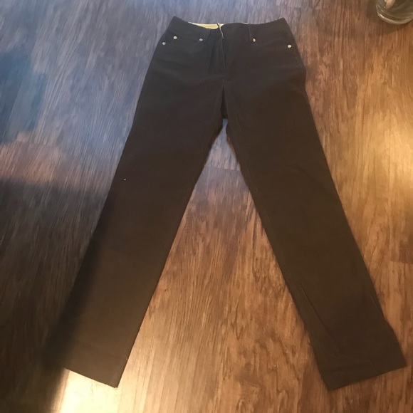 J. McLaughlin Dark Brown Slim Fit Dixie Corduroy Pants – Size 4 - Picture 4 of 6